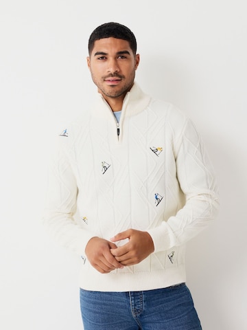 smėlio Next Megztinis 'Christmas Ski': priekis