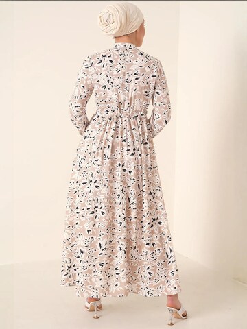 Bigdart - Vestidos camiseiros em bege