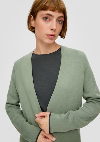 s.Oliver Knit Cardigan in Green