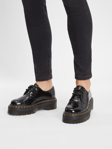 Dr. Martens Veterschoen in Zwart: voorkant