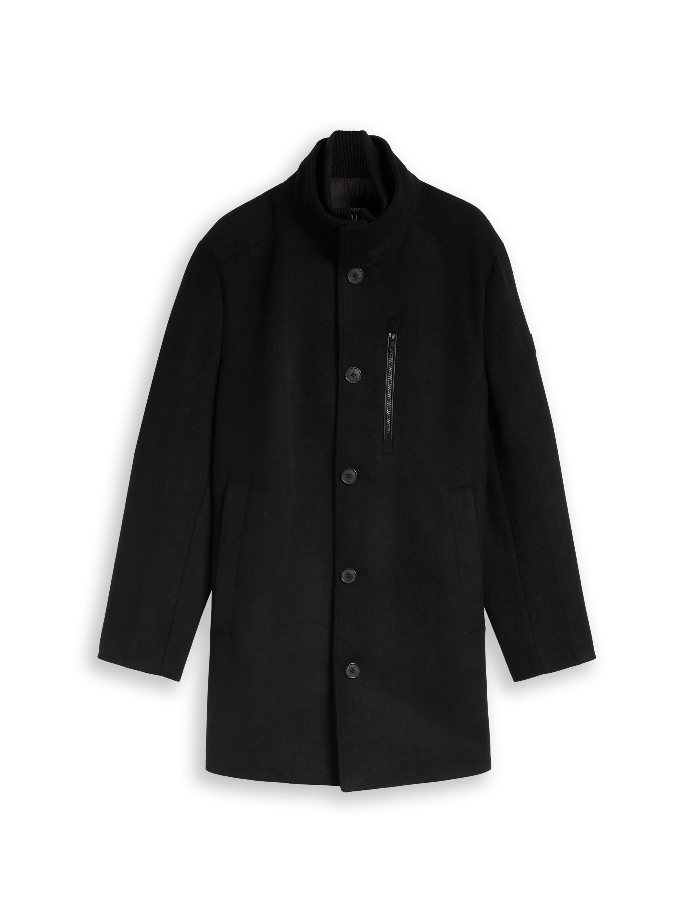 TOM TAILOR Between-Seasons Coat in S in Black, Item view