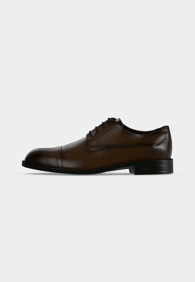 BOSS Chaussure à lacets 'Tayil' en 39-39,5 en brun foncé, Vue avec produit