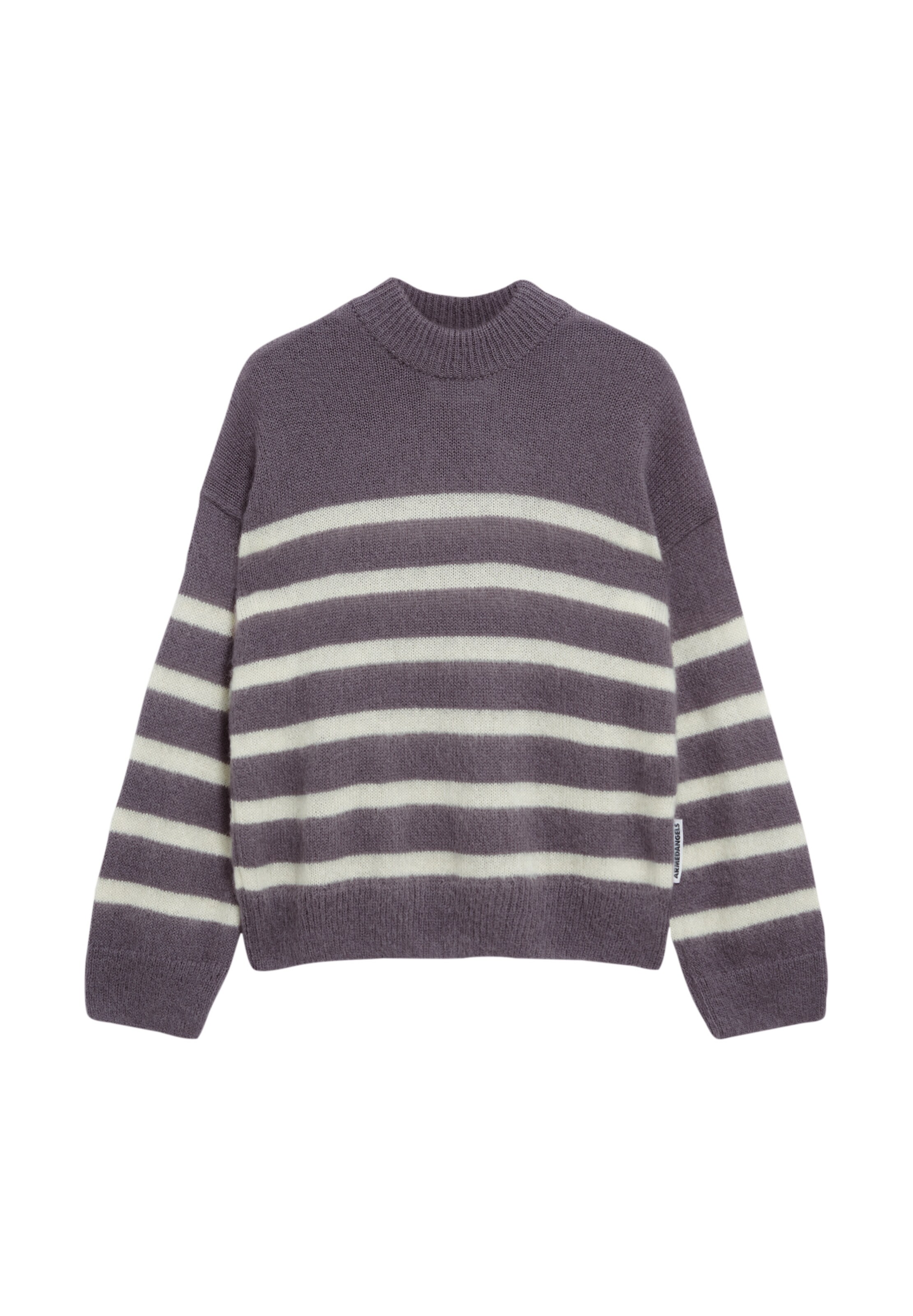 Pull-over ' STRIPES ' ARMEDANGELS en gris : devant