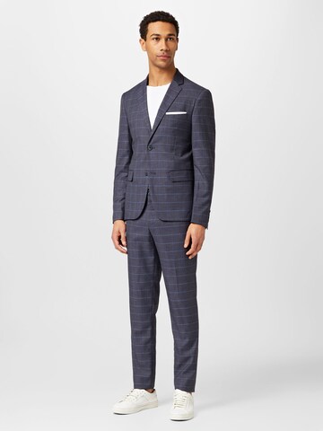 Lindbergh Regular Suit in Blue: front