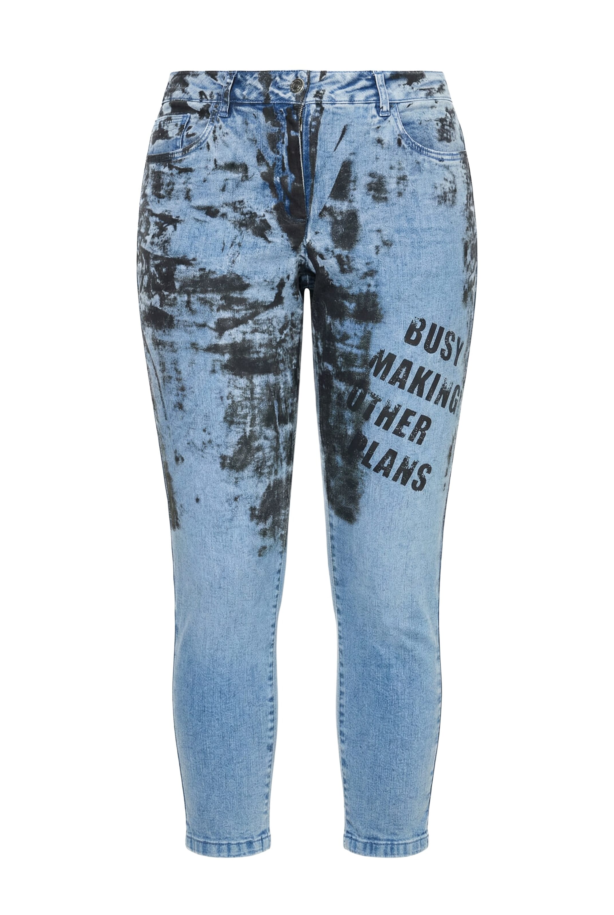 Angel of Style Slimfit Jeans in Blau: Vorderseite