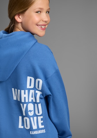 KangaROOS Sweatshirt in Blue