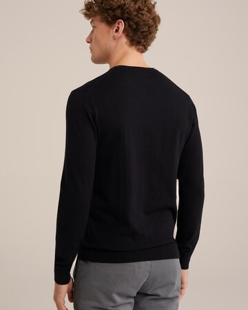 WE Fashion Pullover in Schwarz