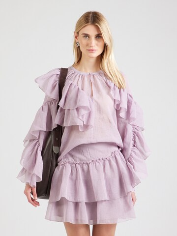 VERO MODA - Blusa 'VMSABRINA' em roxo: frente