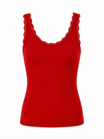 AOTTORI Top in Red: front