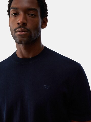 Liu Jo Trui 'LIU JO UOMO MAGLIA SHORTCREPE Maglieria' in Blauw