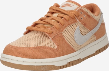 Nike Sportswear Низкие кроссовки 'DUNK' в Коричневый: спереди