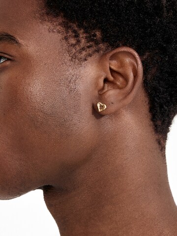 Pilgrim Náušnice 'Iris' – zlatá