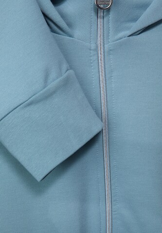 STREET ONE Sweatjacke in Blau