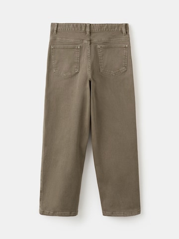 MANGO KIDS Štandardný strih Nohavice 'CHILE' - Hnedá