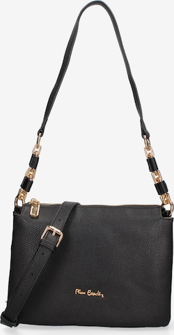 PIERRE CARDIN Shoulder Bag in Black: front
