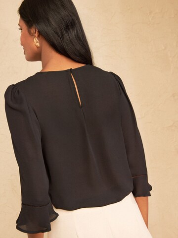 Camicia da donna di love & roses in nero