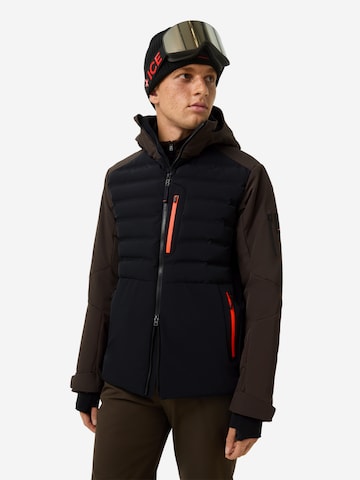 Bogner Fire + Ice Outdoorjacke 'Ivo' in Schwarz: Vorderseite