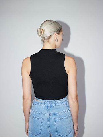 LeGer by Lena Gercke Knitted Top 'Julie' in Black