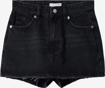 MANGO TEEN Skirt in Black: front