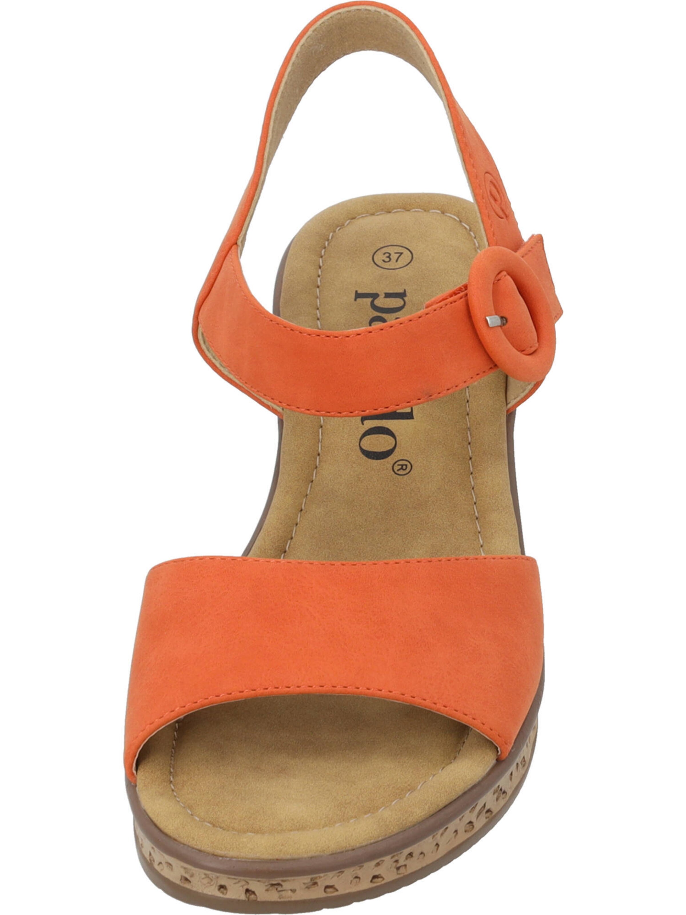 Palado Sandalen met riem 'Helys' in Geel