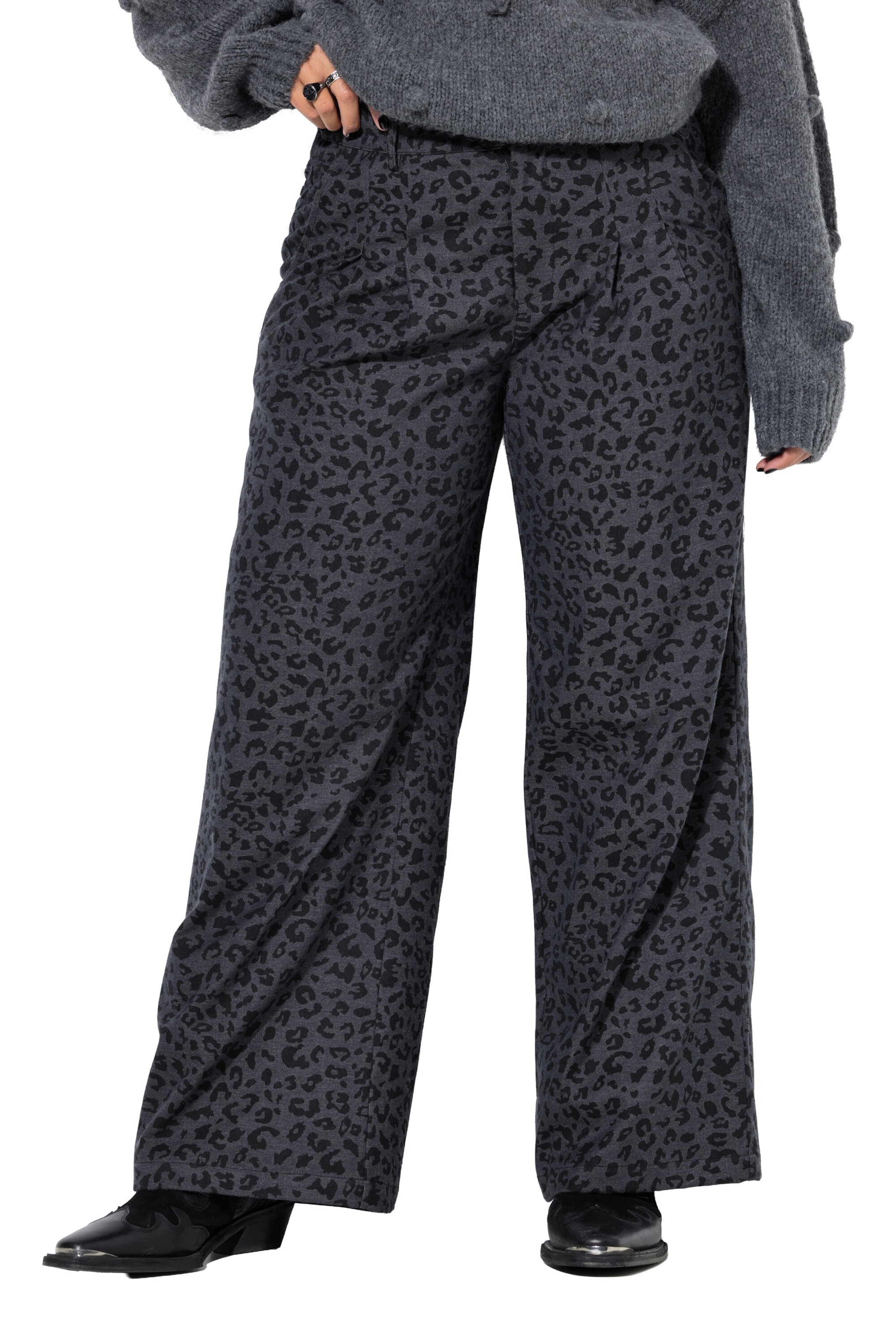 Studio Untold Regular Hose in Blau: Vorderseite