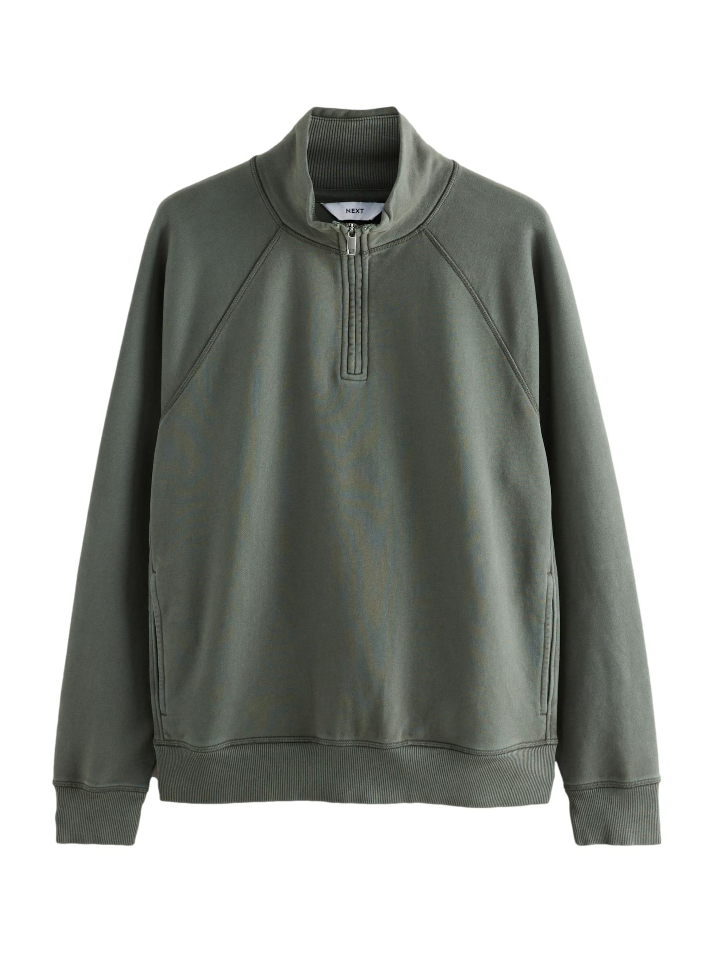 Next Μπλούζα φούτερ σε πράσινο: μπροστά