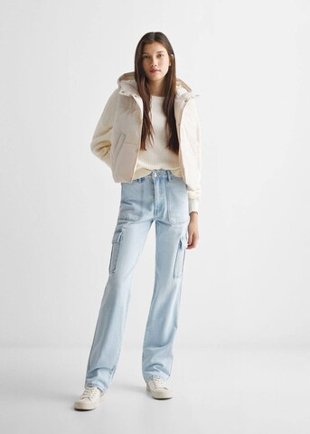 MANGO TEEN Weste in Beige