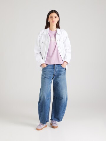Maglietta di Abercrombie & Fitch in lilla