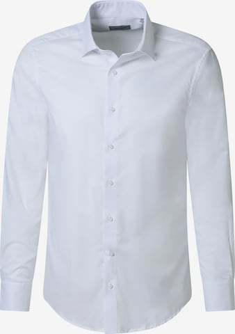 Coupe regular Chemise PIERRE CARDIN en blanc : devant