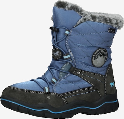 Boots da neve MUSTANG di colore blu colomba / grigio scuro / nero, Visualizzazione prodotti