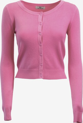 Influencer Knit cardigan in Pink: front