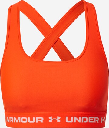 Soutien-gorge de sport UNDER ARMOUR en rouge : devant