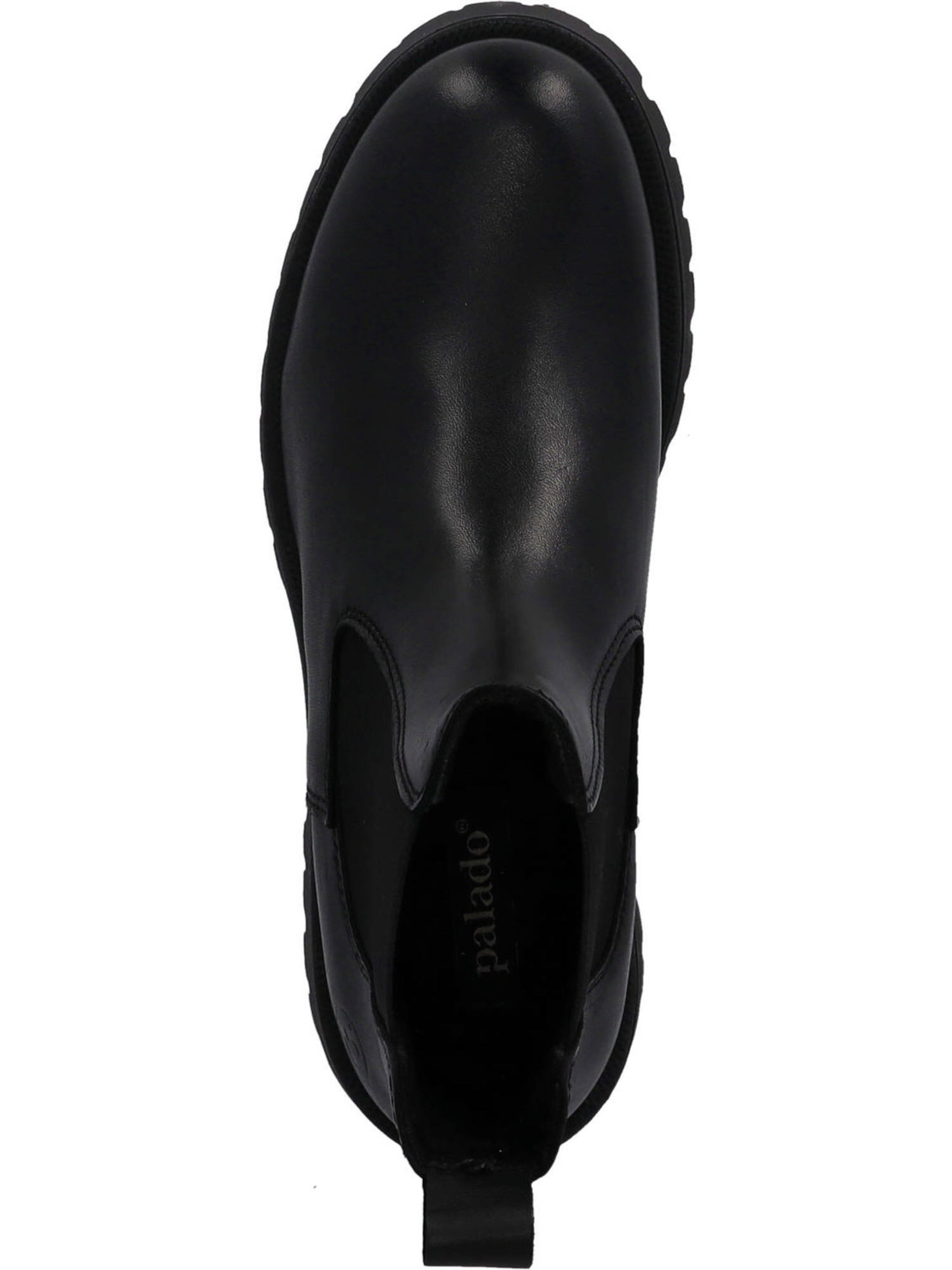 melns Palado Čelsijas zābaki 'Ciushe'