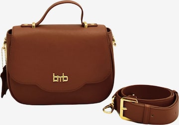 BMB BAGS Handtasche 'Lauren' in Braun: Vorderseite