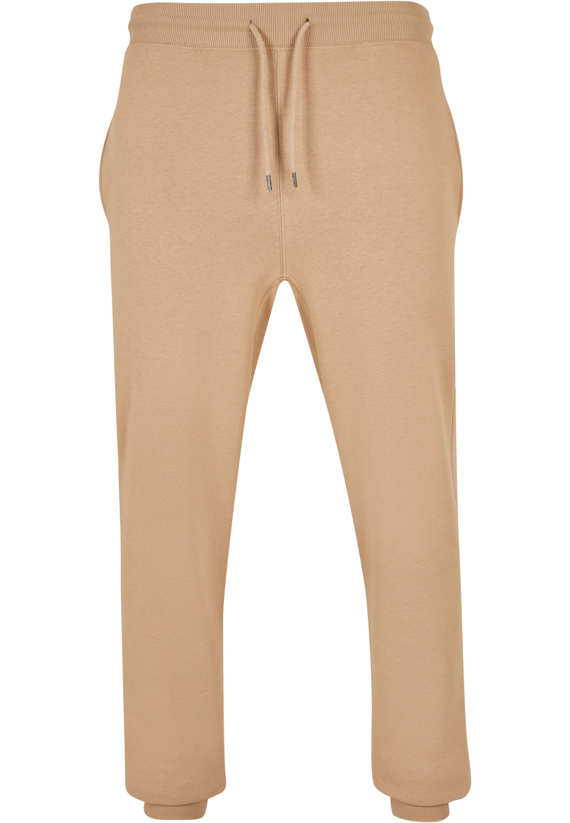 Pantalon Urban Classics en beige : devant