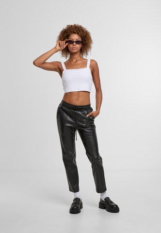 Urban Classics Regular Pants in Black