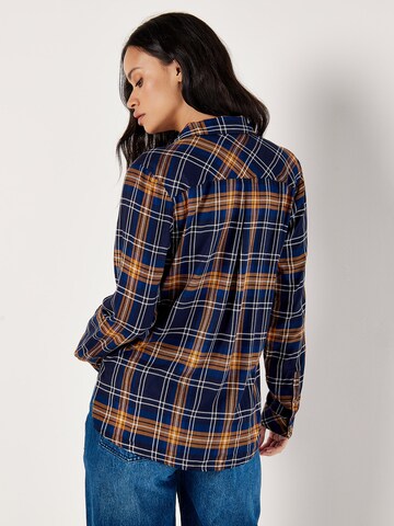 Apricot Bluse in Blau