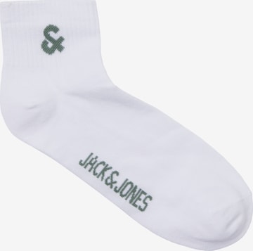 JACK & JONES Ponožky 'MIKE' - biela