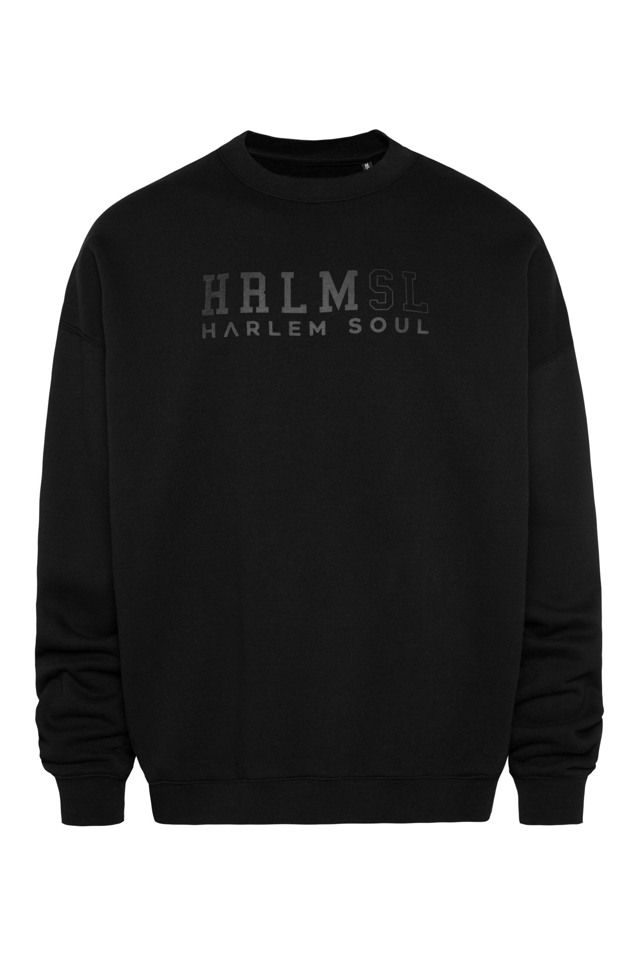 Harlem Soul Sweatshirt in Schwarz: Vorderseite