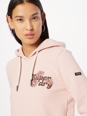 Superdry Sweatshirt in Pink