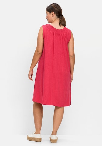 SHEEGO Jurk in Rood