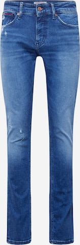 Tommy Jeans Skinny Fit Дънки 'SCANTON' в синьо: отпред