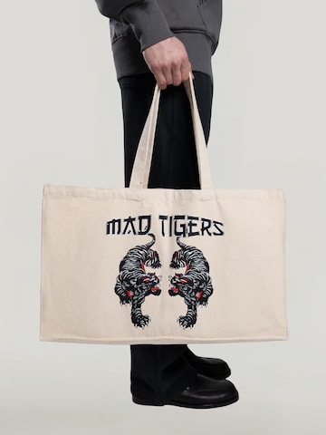MAD TIGERS Shopper '2 Tigers-Beige' in Beige