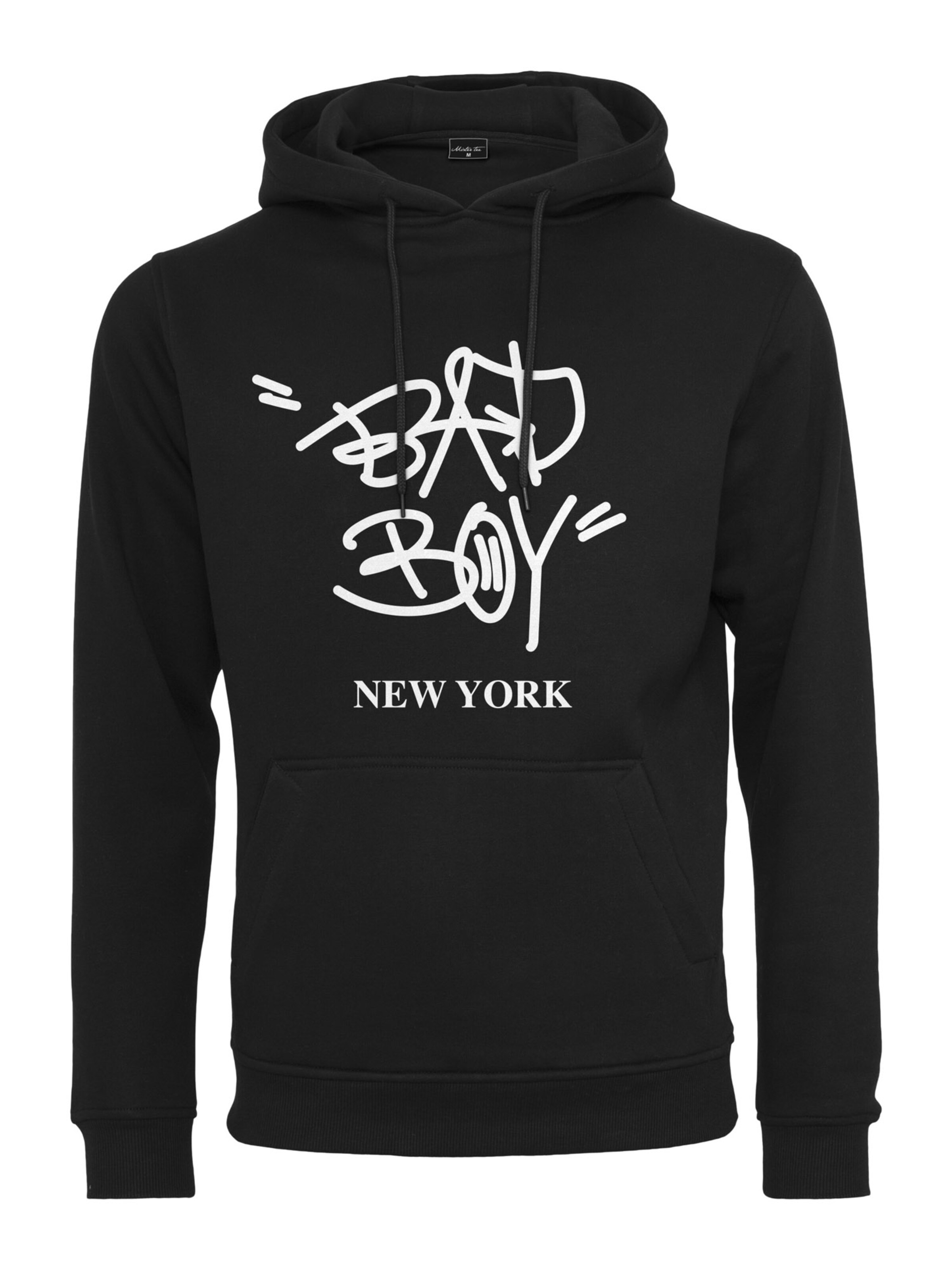 Mister Tee Sweatshirt 'Bad Boy New York' in XS in Black / White, Item view