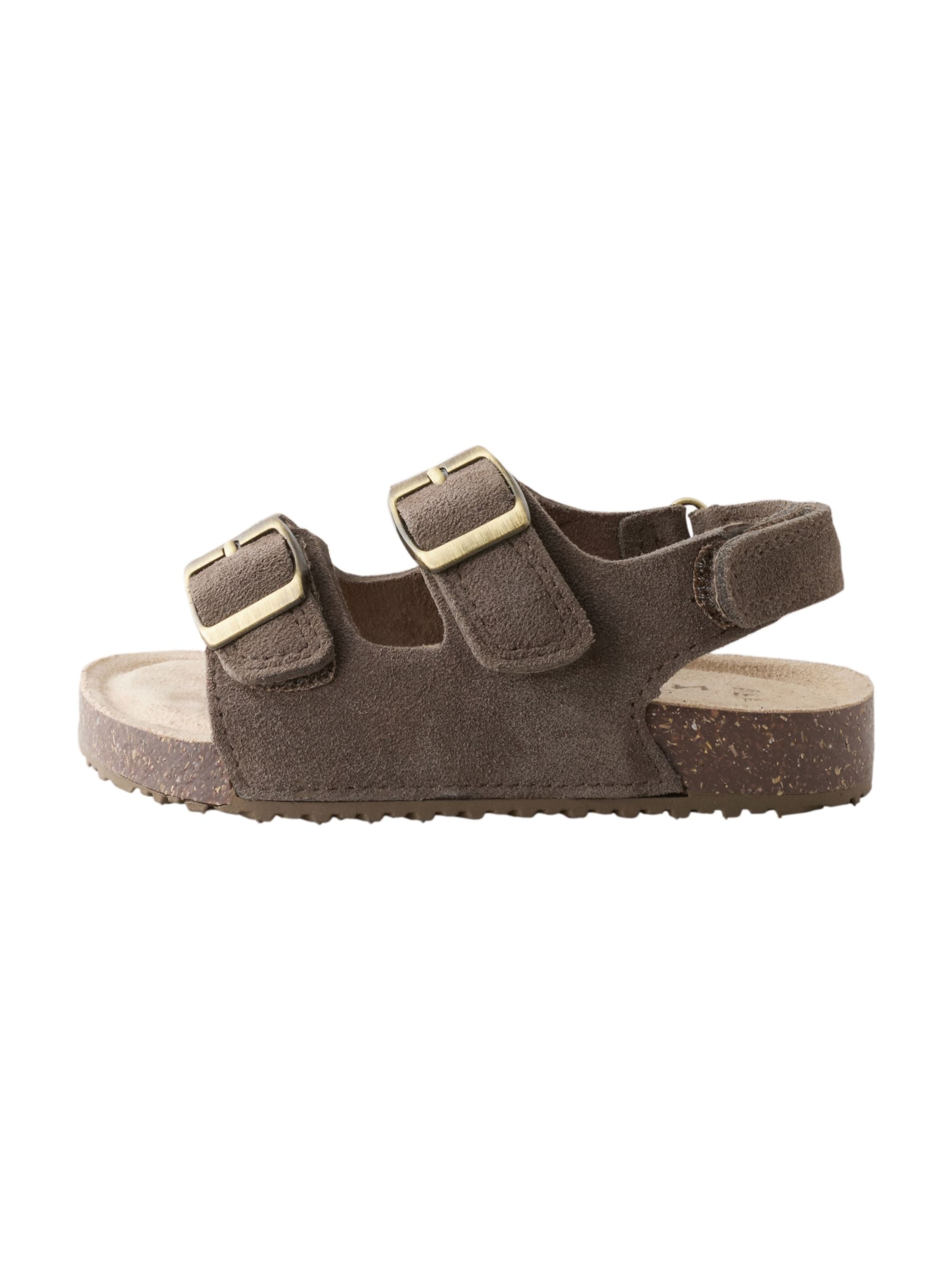 Next - Sapatos abertos em castanho: frente