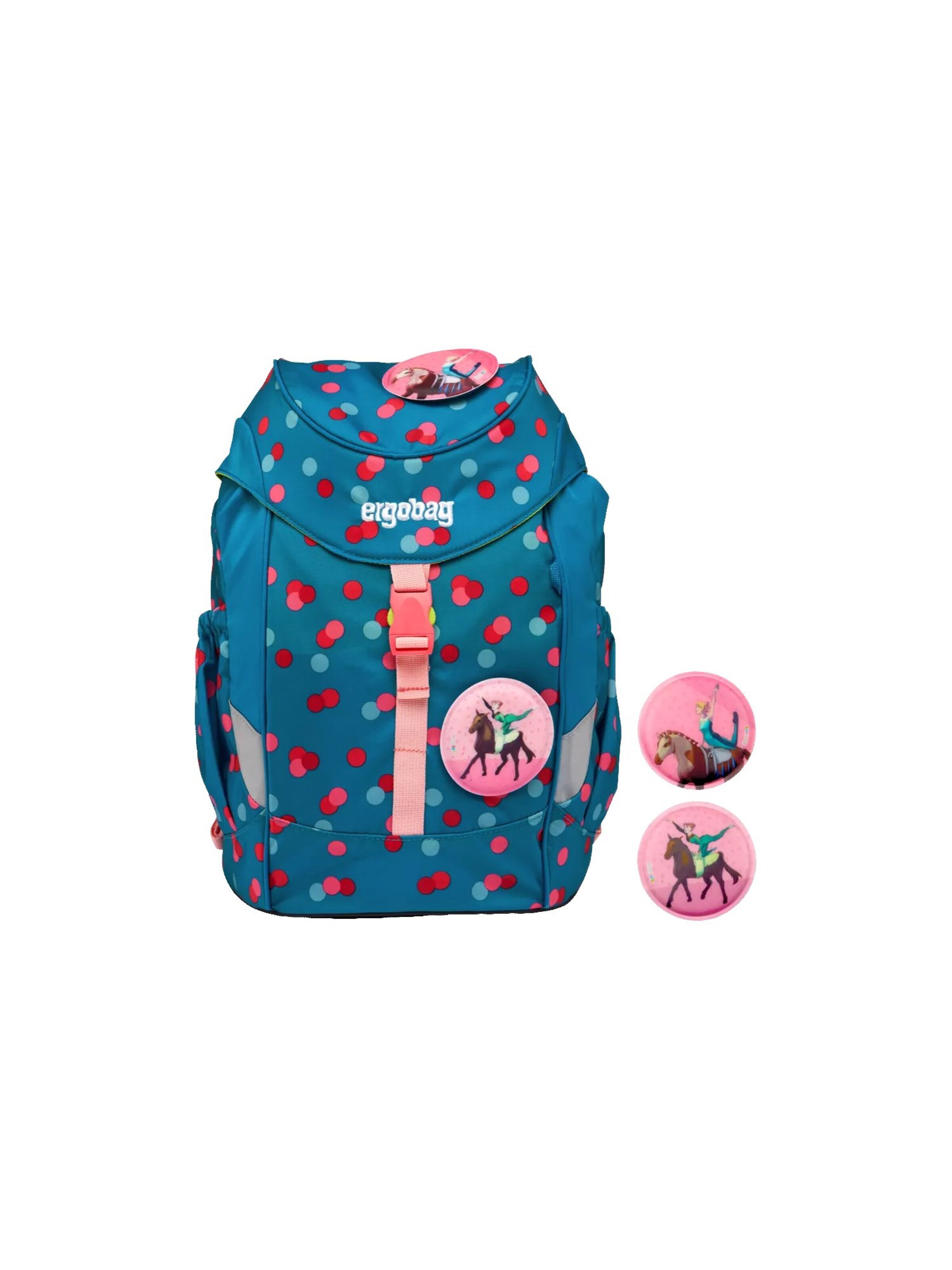 ergobag Rucksack 'Mini' in Blau: Vorderseite