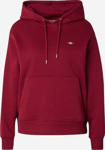 Sweat-shirt GANT en rouge : devant