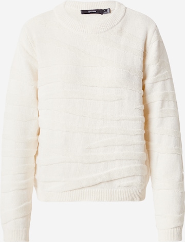 Pulover 'VMMalou' de la VERO MODA pe bej: față