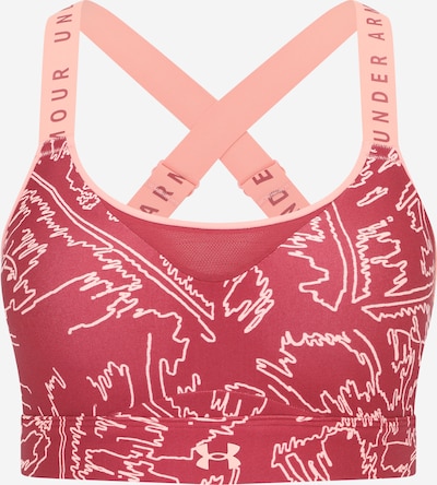 UNDER ARMOUR Sports bra 'Infinity' in Pink / Raspberry / White, Item view