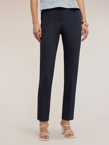 MOTIVI Regular Pants in Blue: front